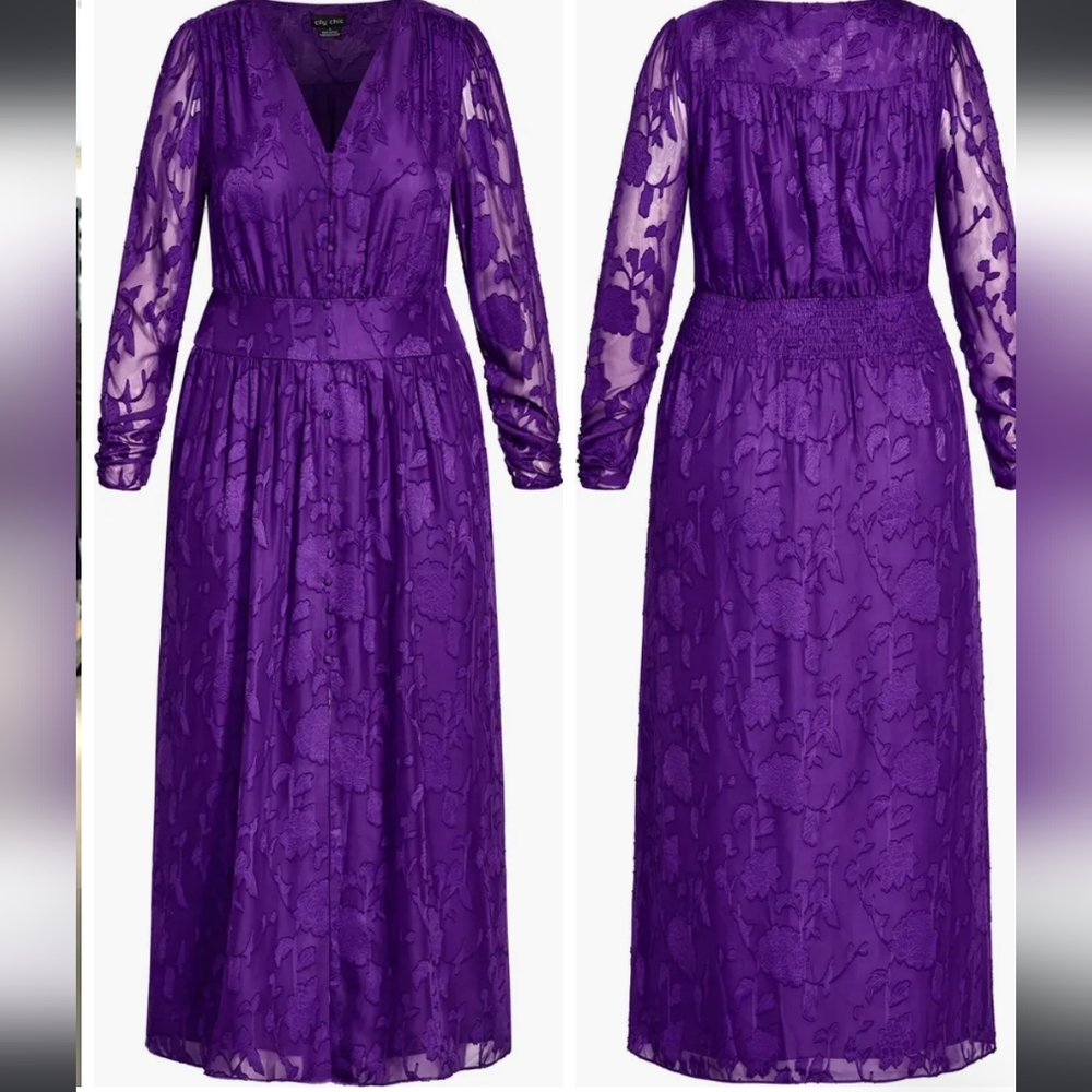 NWT City Chic Sweet Sass Dress - Picture 3 of 5